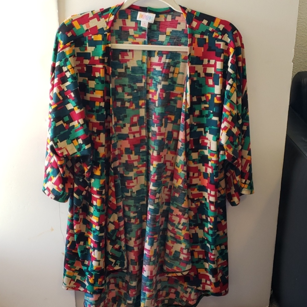 S Lularoe Lindsay Kimono
